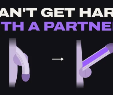 Diagram of a soft penis next to an erect penis, showing the change from soft to hard