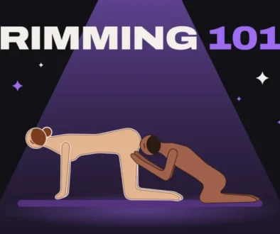 Rimming from behind: she is on all fours and he kneels behind her, licking her ass