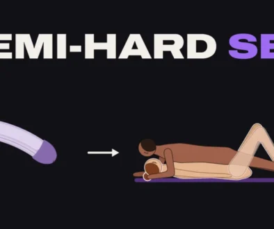 Title card: a semi-erect penis bending, then a couple in the missionary grinding position